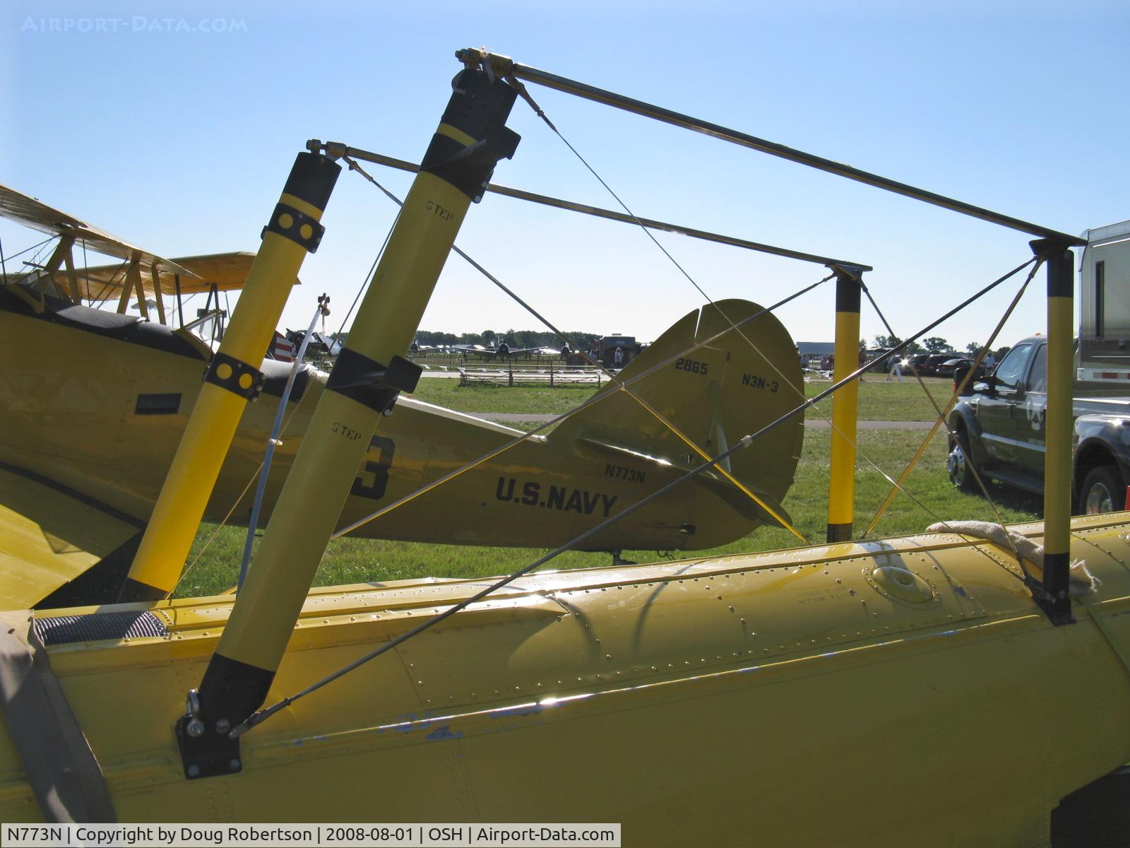 N773N, 1941 Naval Aircraft Factory N3N-3 C/N 2865, 1941 Naval Aircraft factory N3N-3 'YELLOW PERIL', Wright 235 Hp radial, float fittings