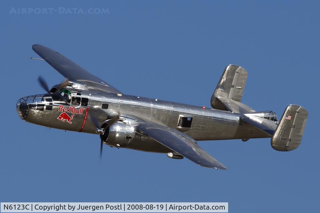N6123C, 1945 North American B-25J-30-NC Mitchell Mitchell C/N 108-47647, Flying Bulls North American B-25J Mitchell