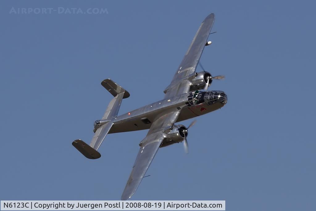 N6123C, 1945 North American B-25J-30-NC Mitchell Mitchell C/N 108-47647, Flying Bulls North American B-25J Mitchell