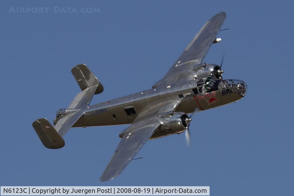 N6123C, 1945 North American B-25J-30-NC Mitchell Mitchell C/N 108-47647, Flying Bulls North American B-25J Mitchell