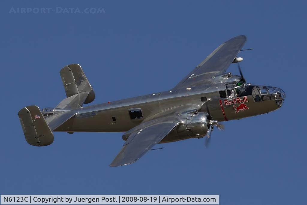 N6123C, 1945 North American B-25J-30-NC Mitchell Mitchell C/N 108-47647, Flying Bulls North American B-25J Mitchell