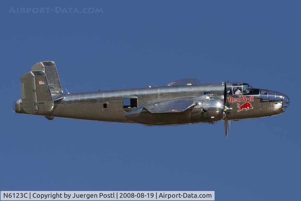 N6123C, 1945 North American B-25J-30-NC Mitchell Mitchell C/N 108-47647, Flying Bulls North American B-25J Mitchell