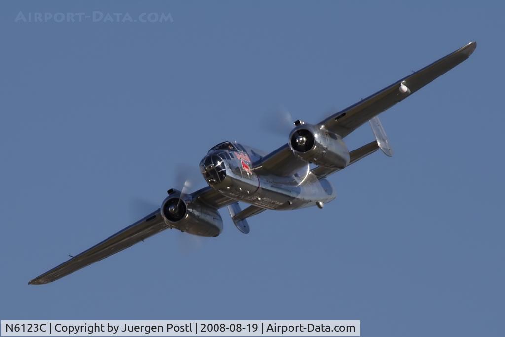 N6123C, 1945 North American B-25J-30-NC Mitchell Mitchell C/N 108-47647, Flying Bulls North American B-25J Mitchell