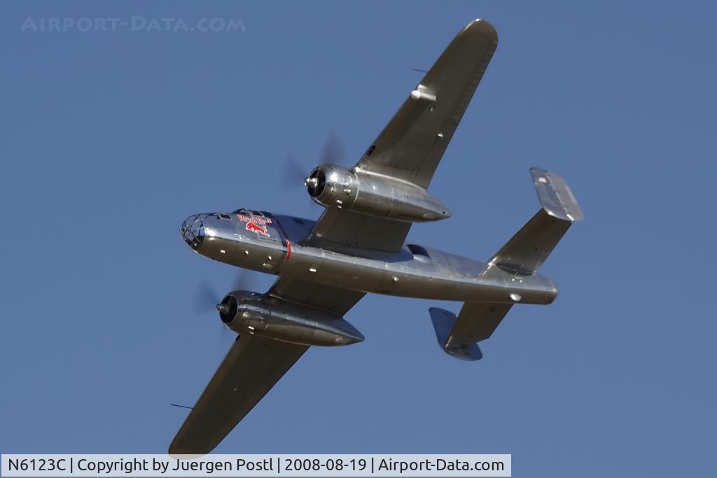 N6123C, 1945 North American B-25J-30-NC Mitchell Mitchell C/N 108-47647, Flying Bulls North American B-25J Mitchell