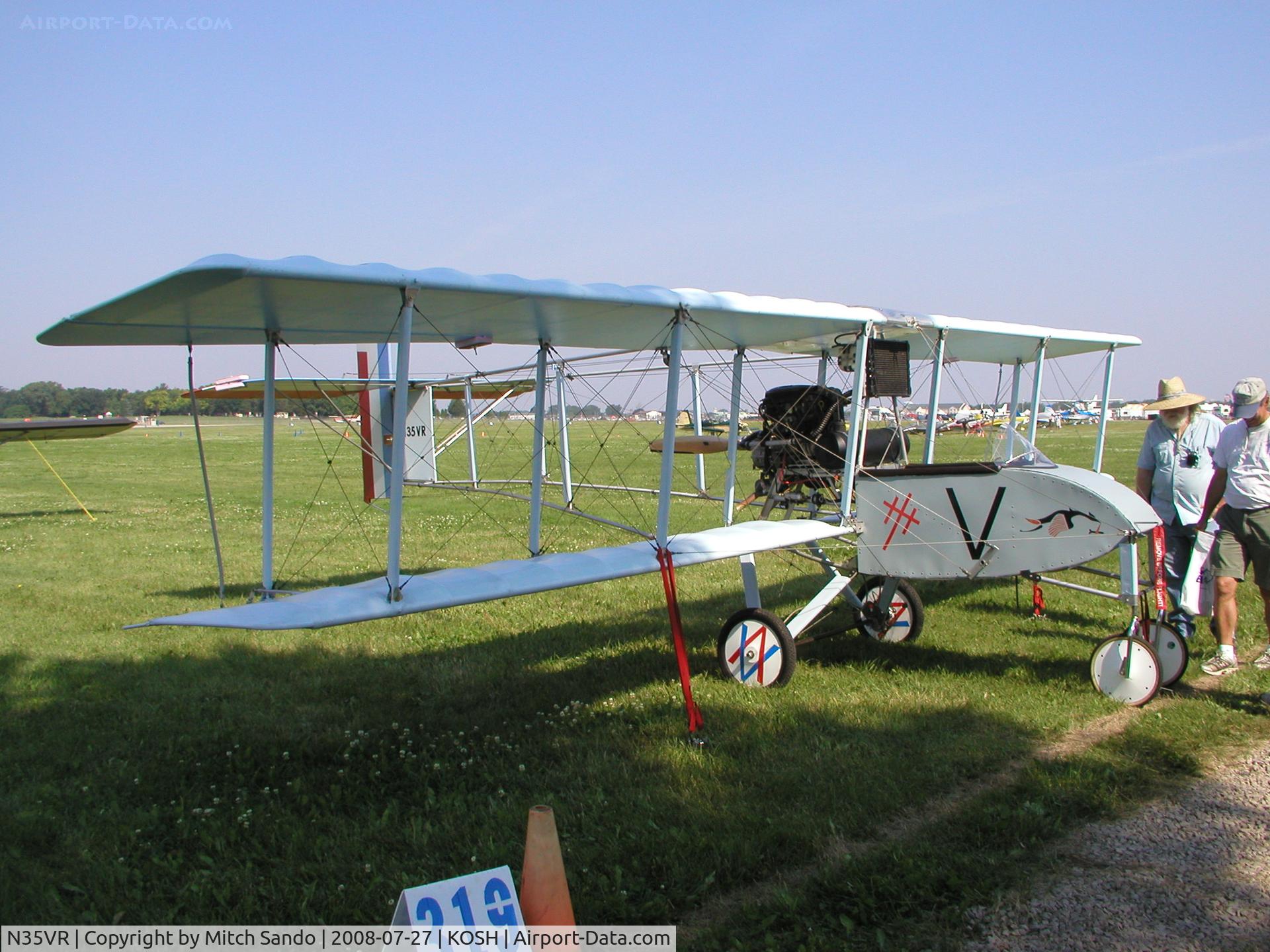 N35VR, 2007 Voisin 35 C/N 001V35, EAA AirVenture 2008.