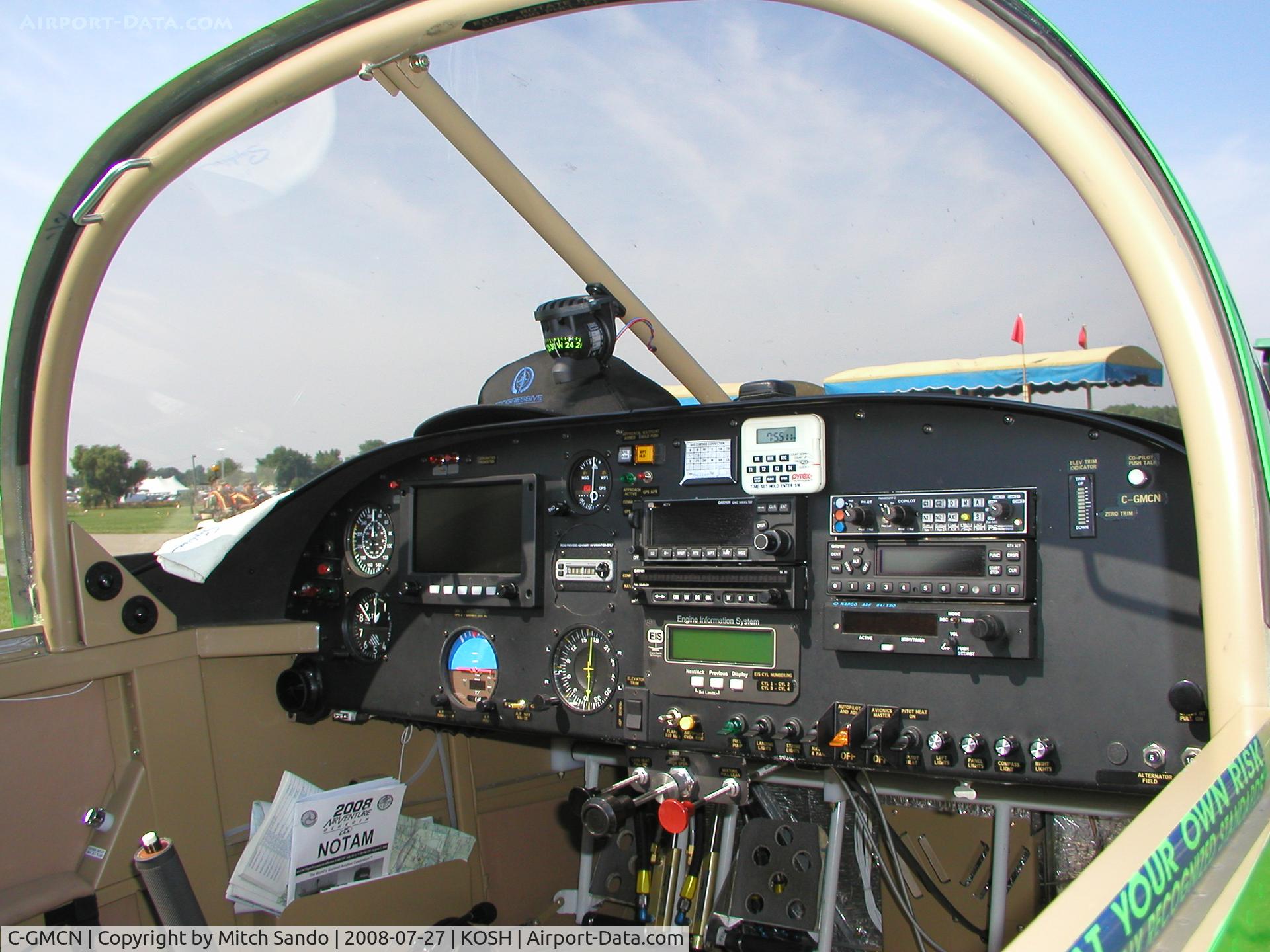 C-GMCN, 2007 Vans RV-7A C/N 72002, EAA AirVenture 2008.