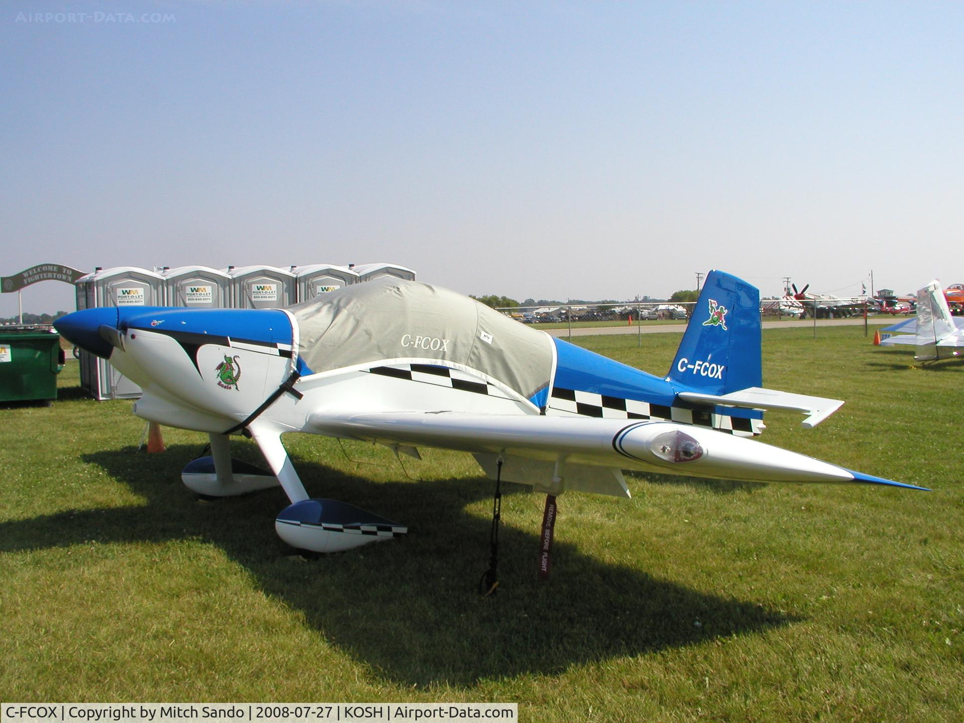 C-FCOX, 2008 Vans RV-7 C/N 71512, EAA AirVenture 2008.