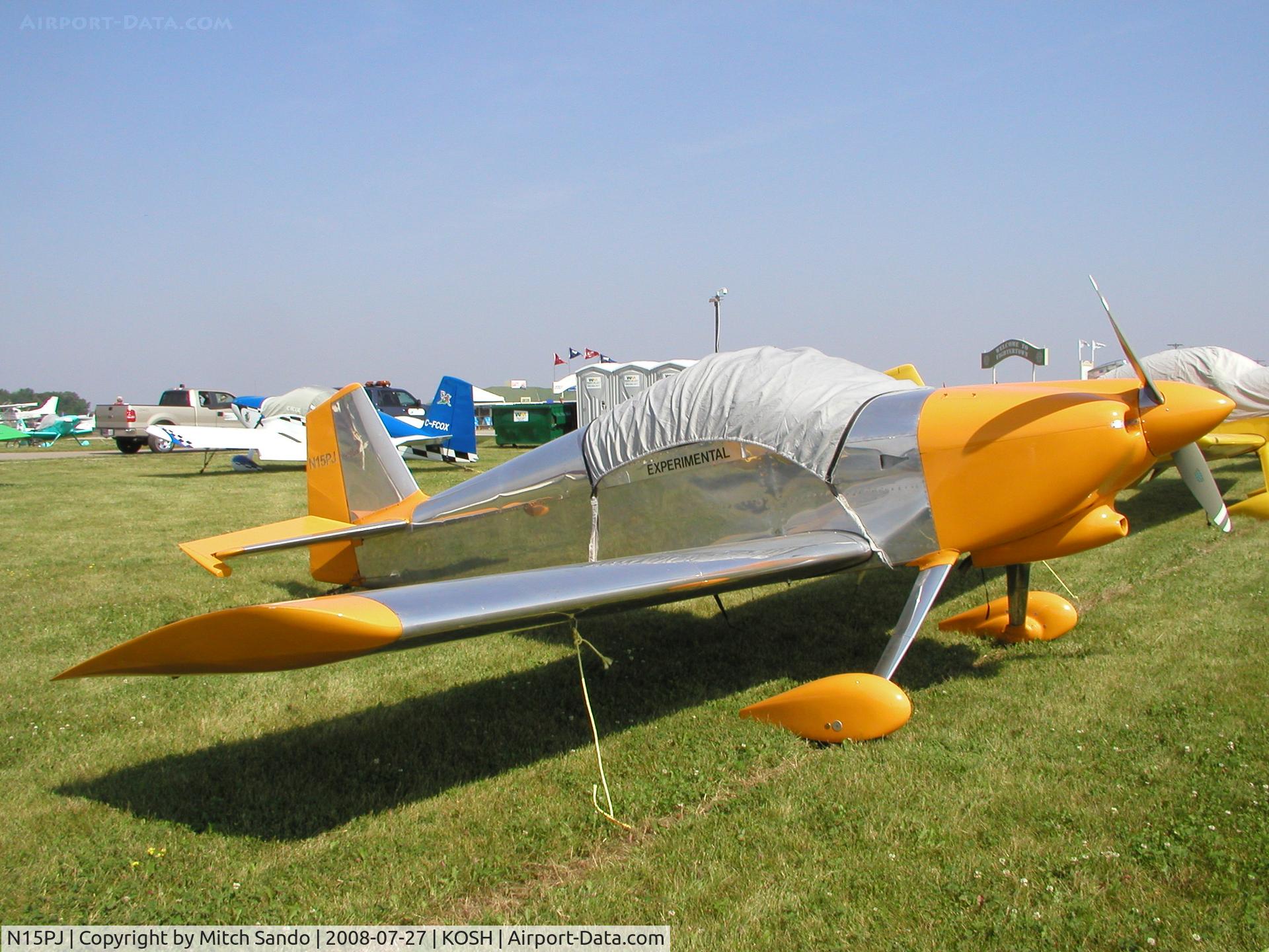 N15PJ, 1999 Vans RV-6 C/N 23313, EAA AirVenture 2008.