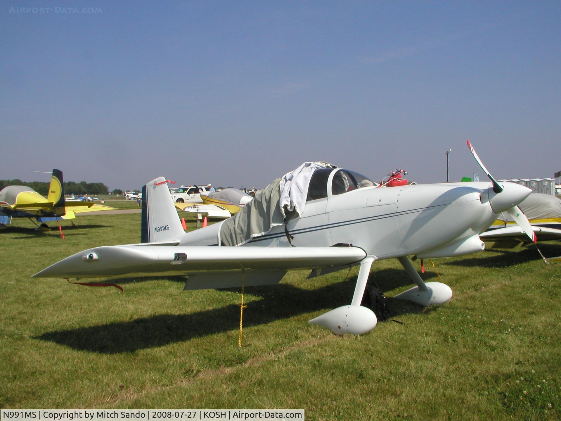 N991MS, 2004 Vans RV-8 C/N 81382, EAA AirVenture 2008.