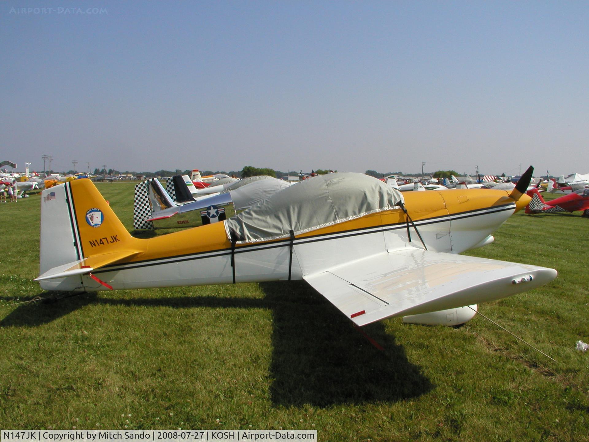 N147JK, 1999 Vans RV-4 C/N 2257, EAA AirVenture 2008.