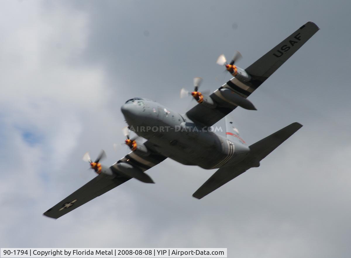 90-1794, 1990 Lockheed C-130H Hercules C/N 382-5247, Lockheed C-130 Hercules of Ohio National Guard