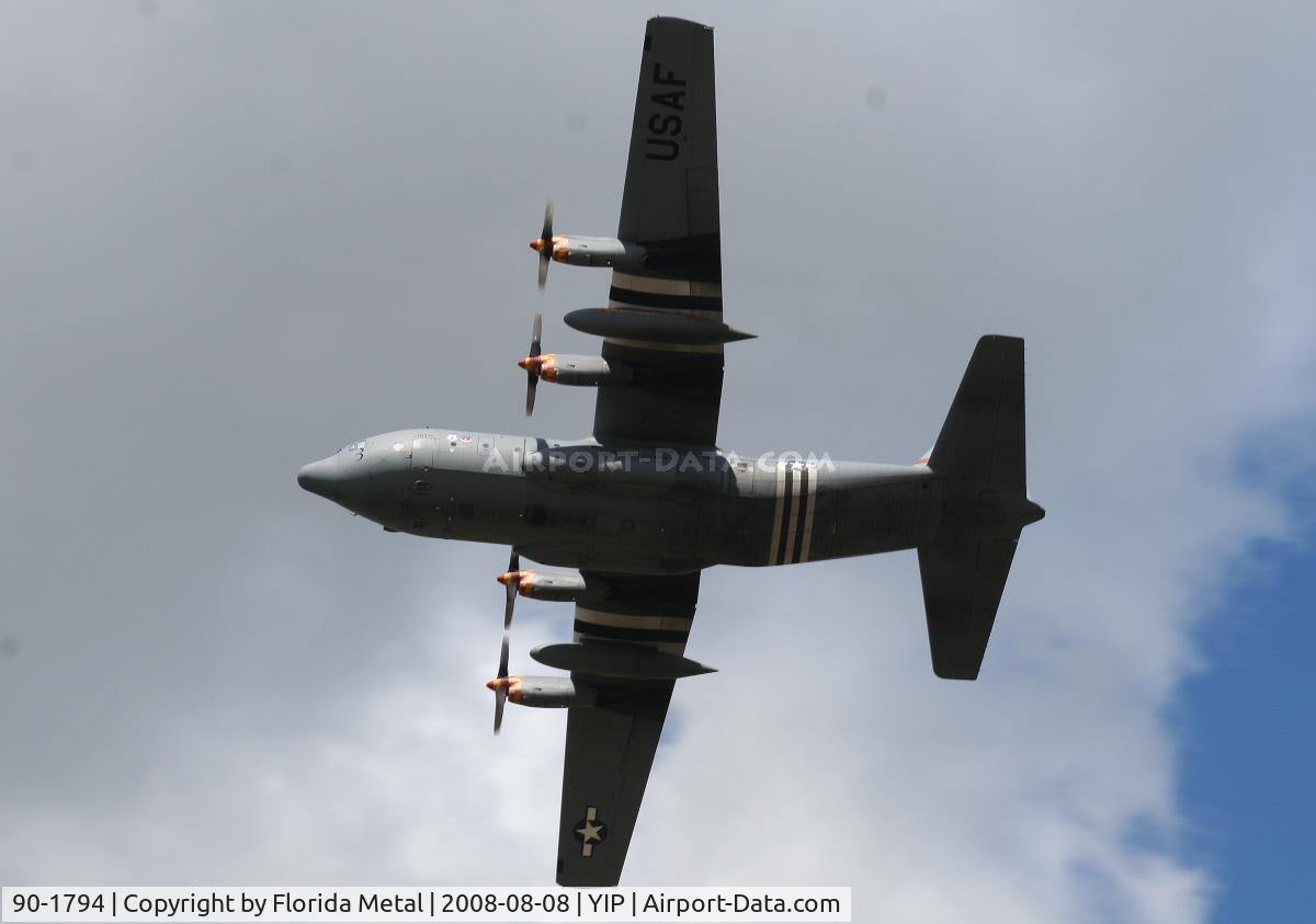 90-1794, 1990 Lockheed C-130H Hercules C/N 382-5247, Lockheed C-130 Hercules of Ohio National Guard