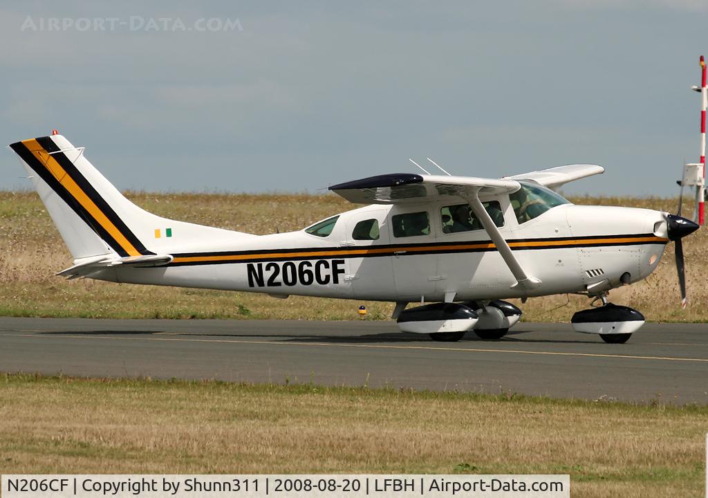 N206CF, 1979 Cessna TU206G  6 II Turbo Stationair C/N U20605128, Arriving from flight...