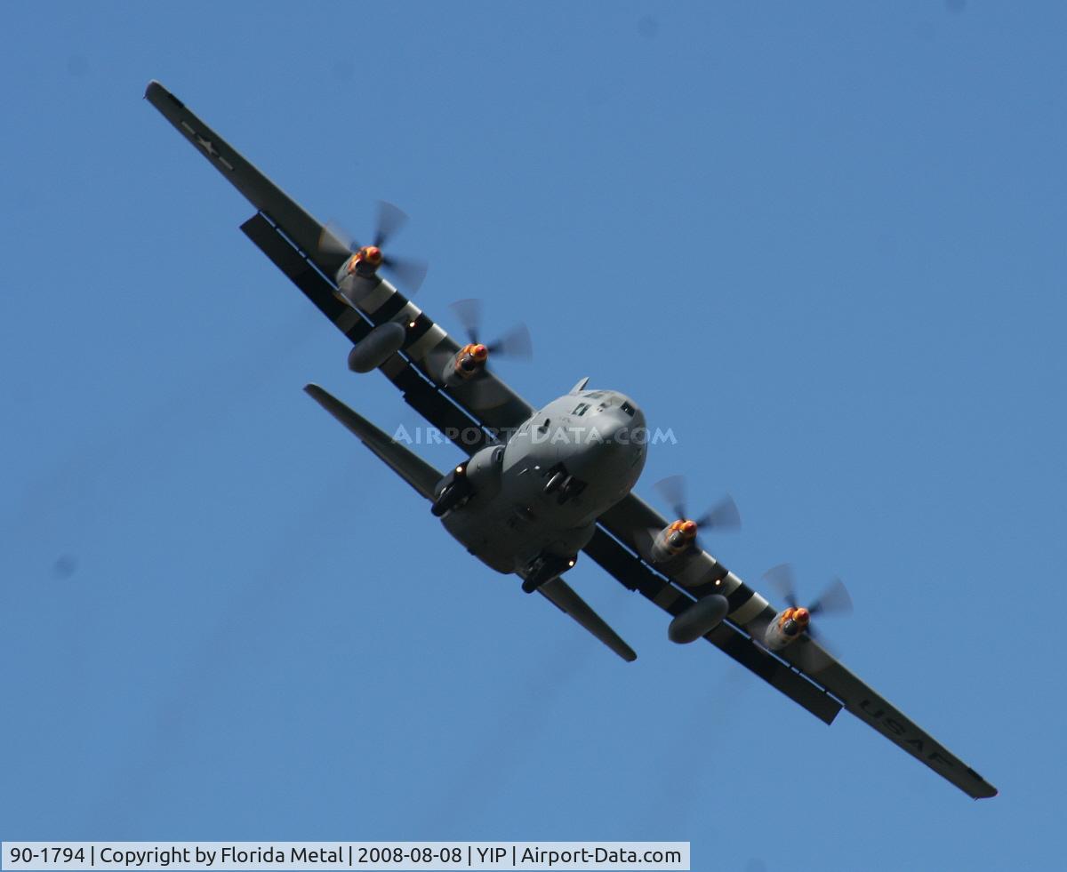90-1794, 1990 Lockheed C-130H Hercules C/N 382-5247, Lockheed C-130 Hercules of Ohio National Guard
