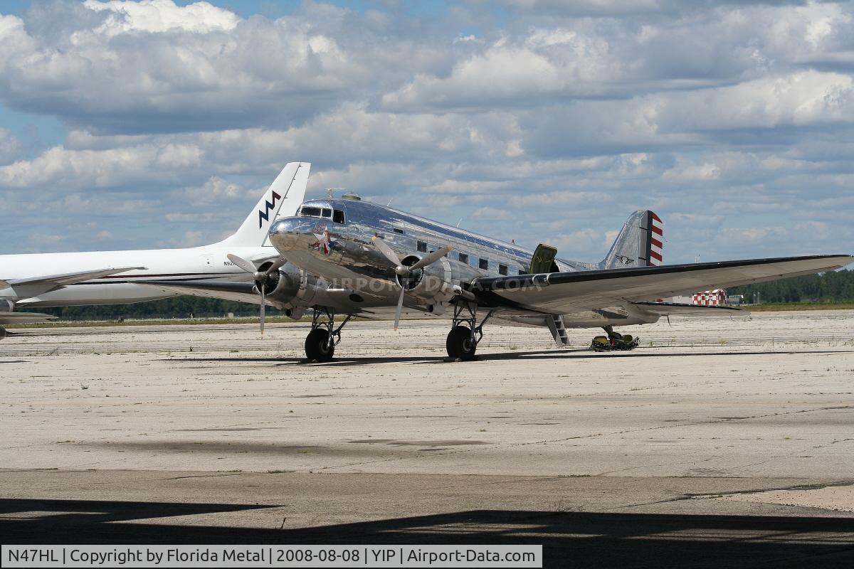 N47HL, 1943 Douglas C-47B-20-DK C/N 27203, C-47 Blue Bonnet Belle