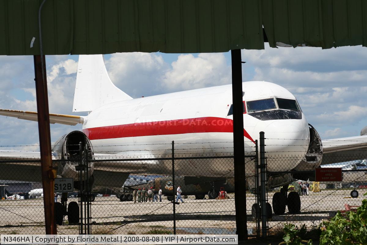 N346HA, Lockheed L-188A(F) Electra C/N 188A-1043, Zantop L188 Electra