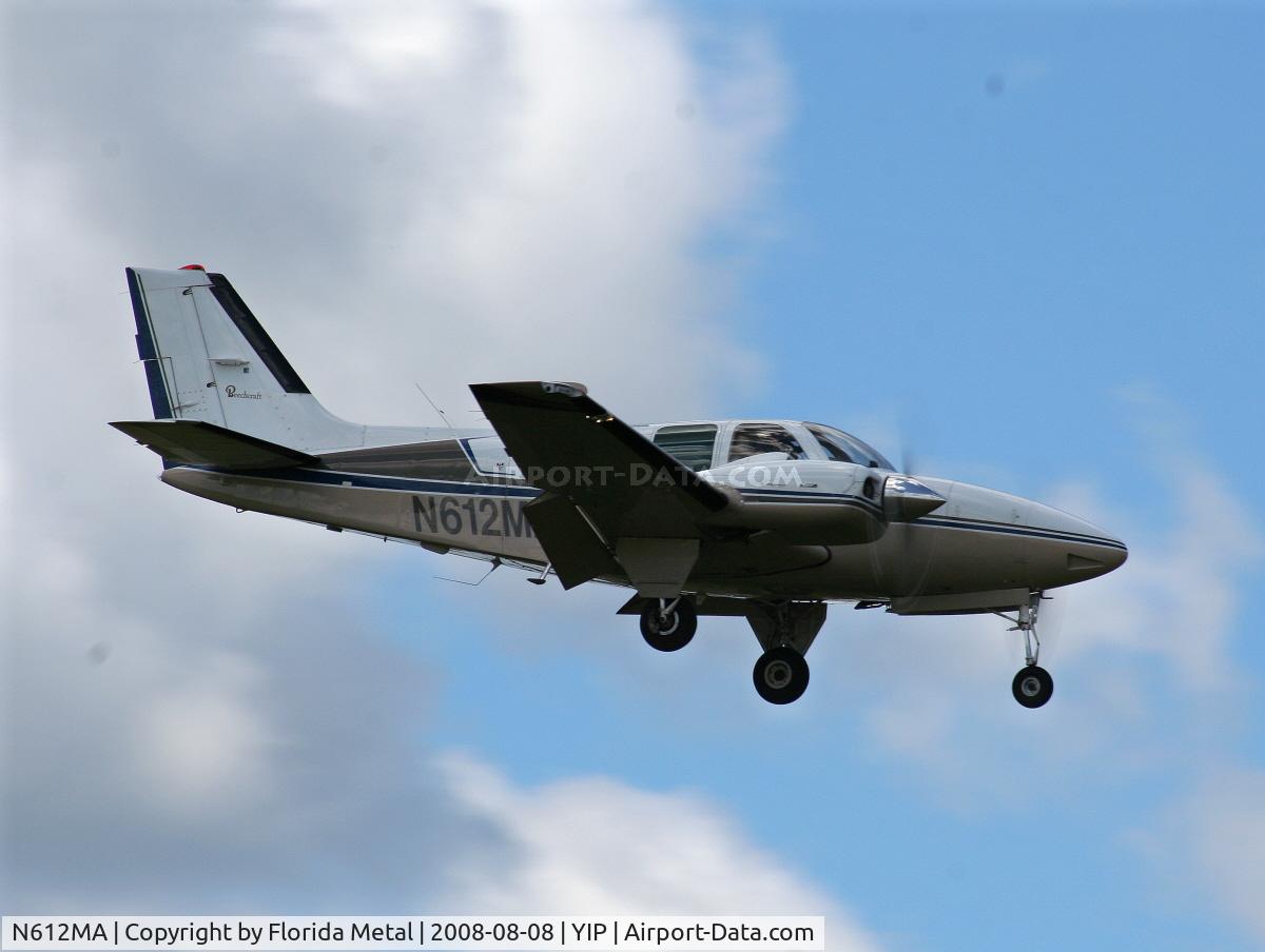 N612MA, 1979 Beech 58 Baron C/N TH-975, Beech 58 Baron