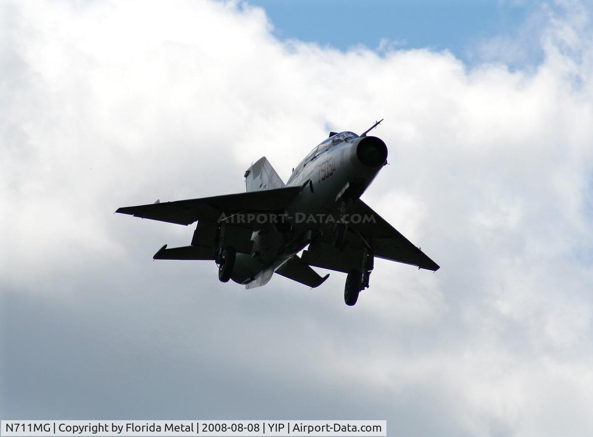 N711MG, 1973 Mikoyan-Gurevich MiG-21 C/N 5695175, Mig-21