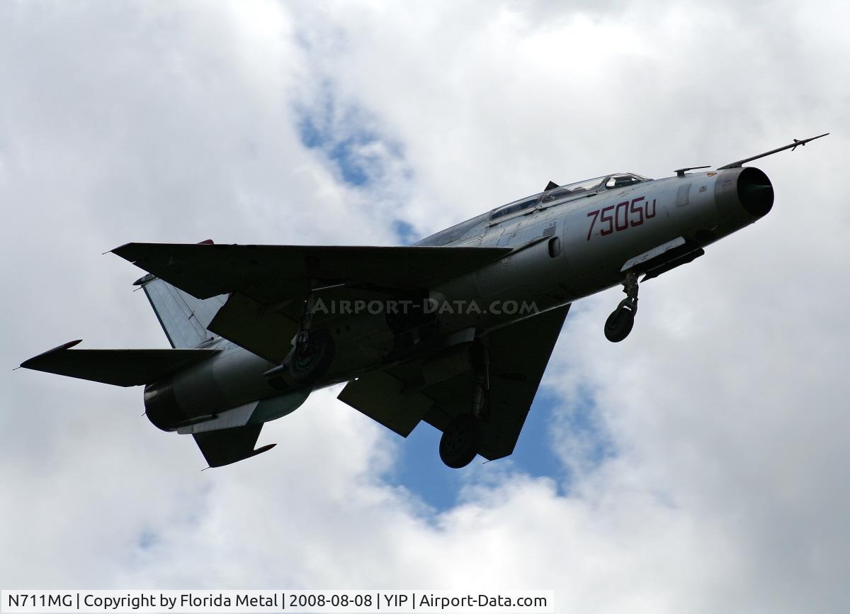 N711MG, 1973 Mikoyan-Gurevich MiG-21 C/N 5695175, Mig-21