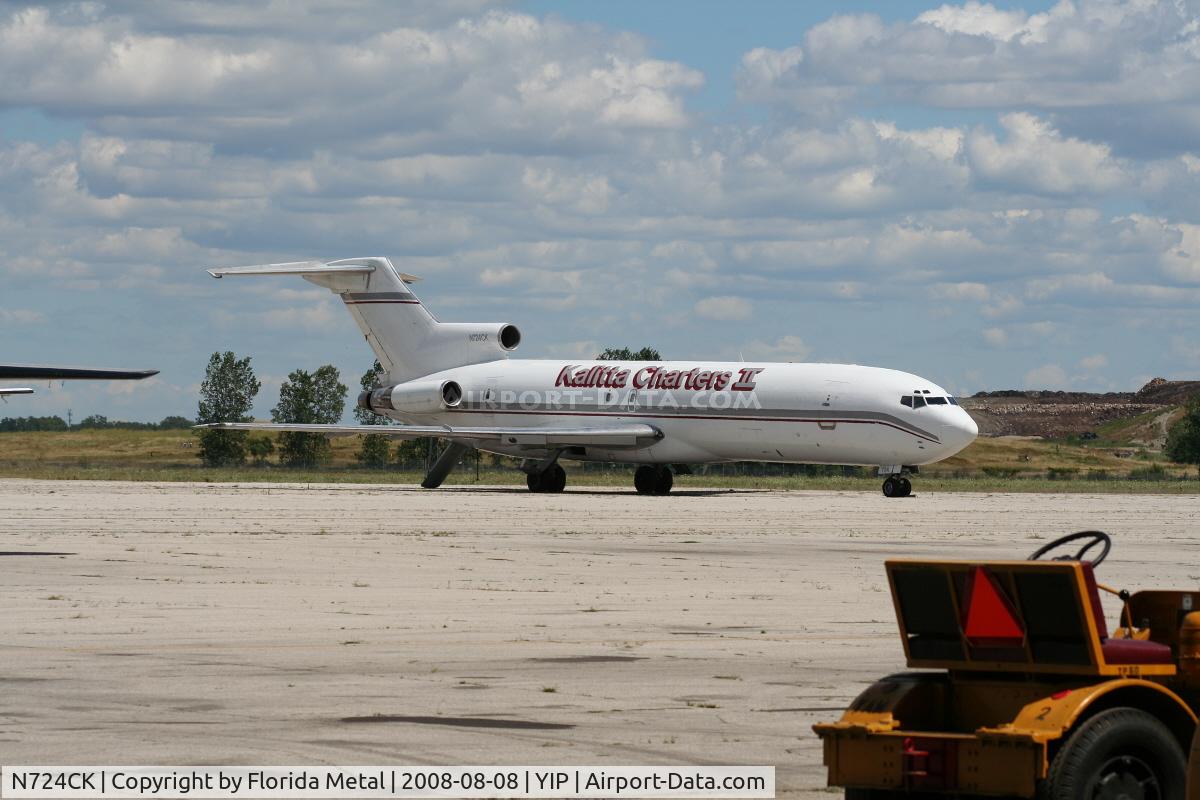 N724CK, 1971 Boeing 727-225F C/N 20383, Kalitta Charters II 727-200