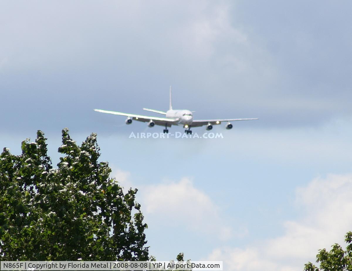 N865F, 1969 Douglas DC-8-63F C/N 46088, Murray DC-8-63F