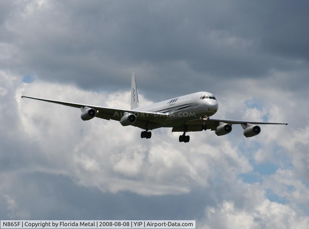 N865F, 1969 Douglas DC-8-63F C/N 46088, Murray DC-8-63F