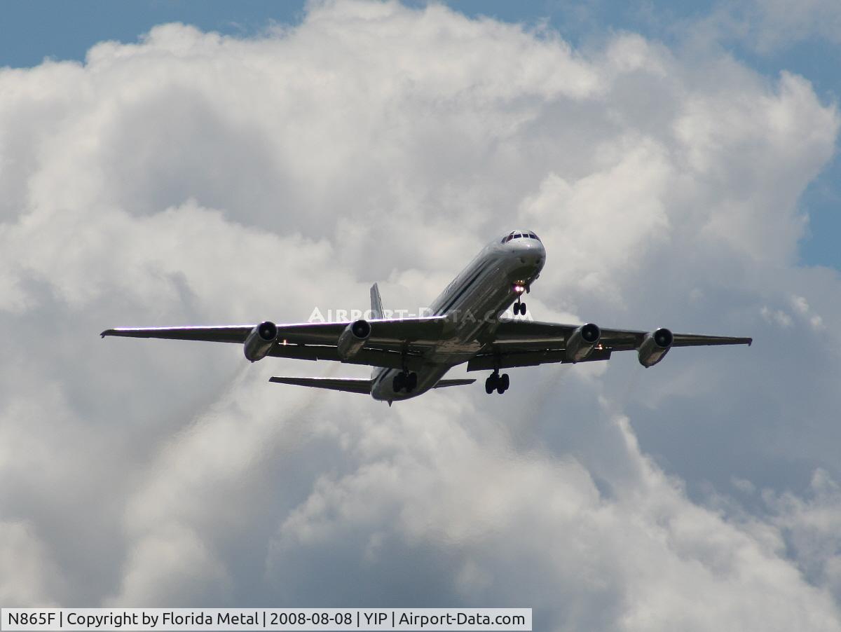 N865F, 1969 Douglas DC-8-63F C/N 46088, Murray DC-8-63F
