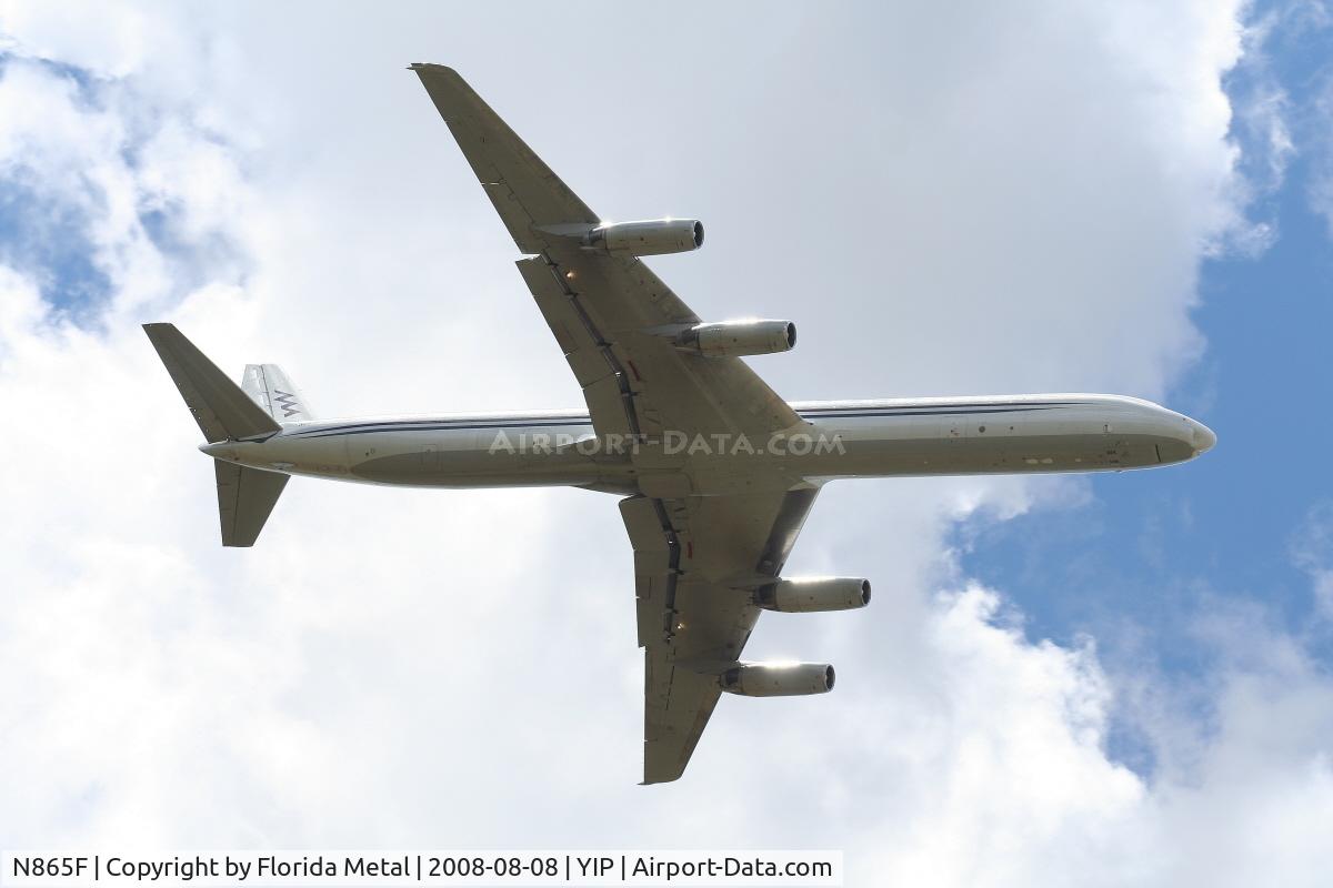 N865F, 1969 Douglas DC-8-63F C/N 46088, Murray DC-8-63F