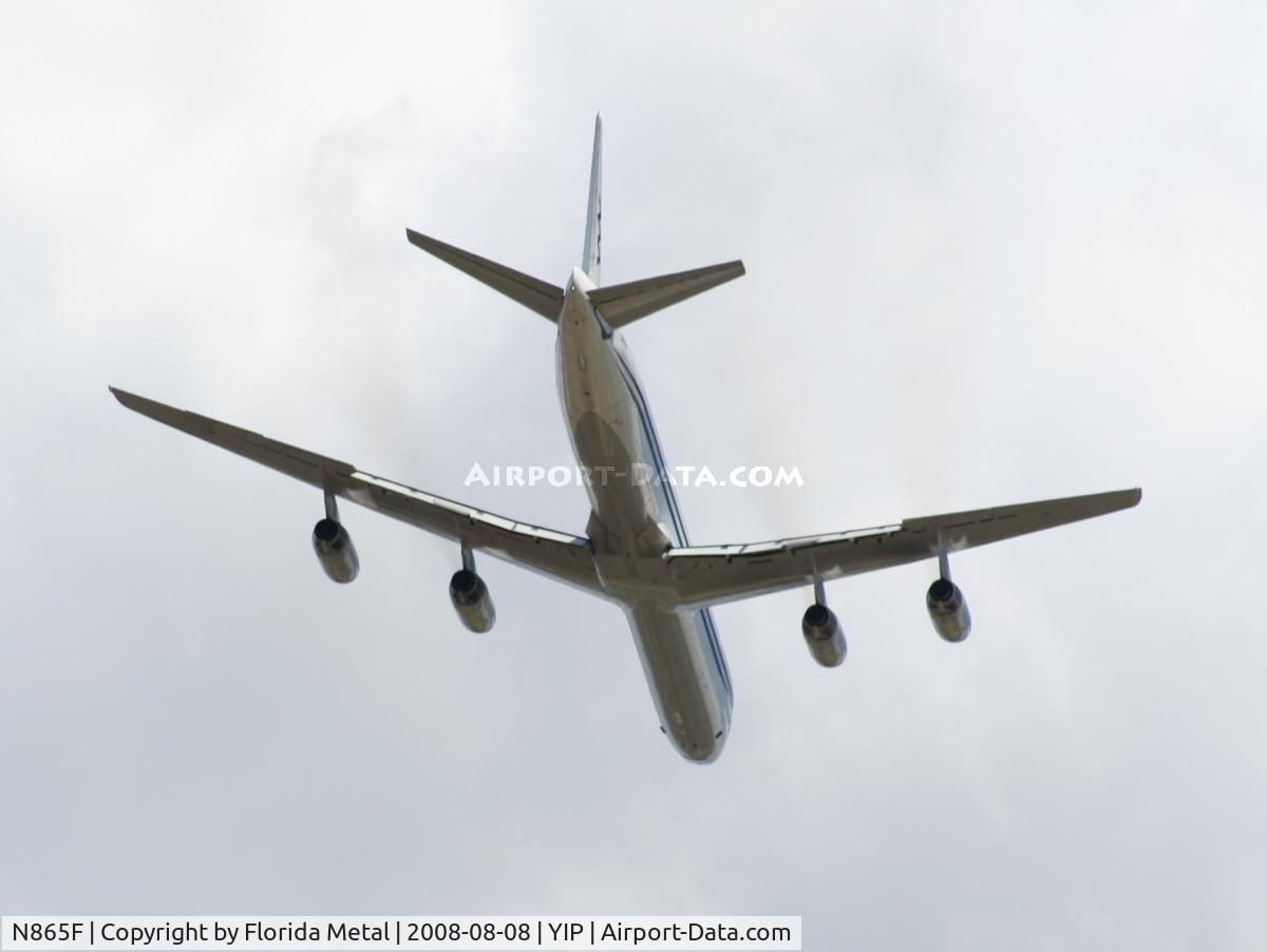 N865F, 1969 Douglas DC-8-63F C/N 46088, Murray DC-8-63F