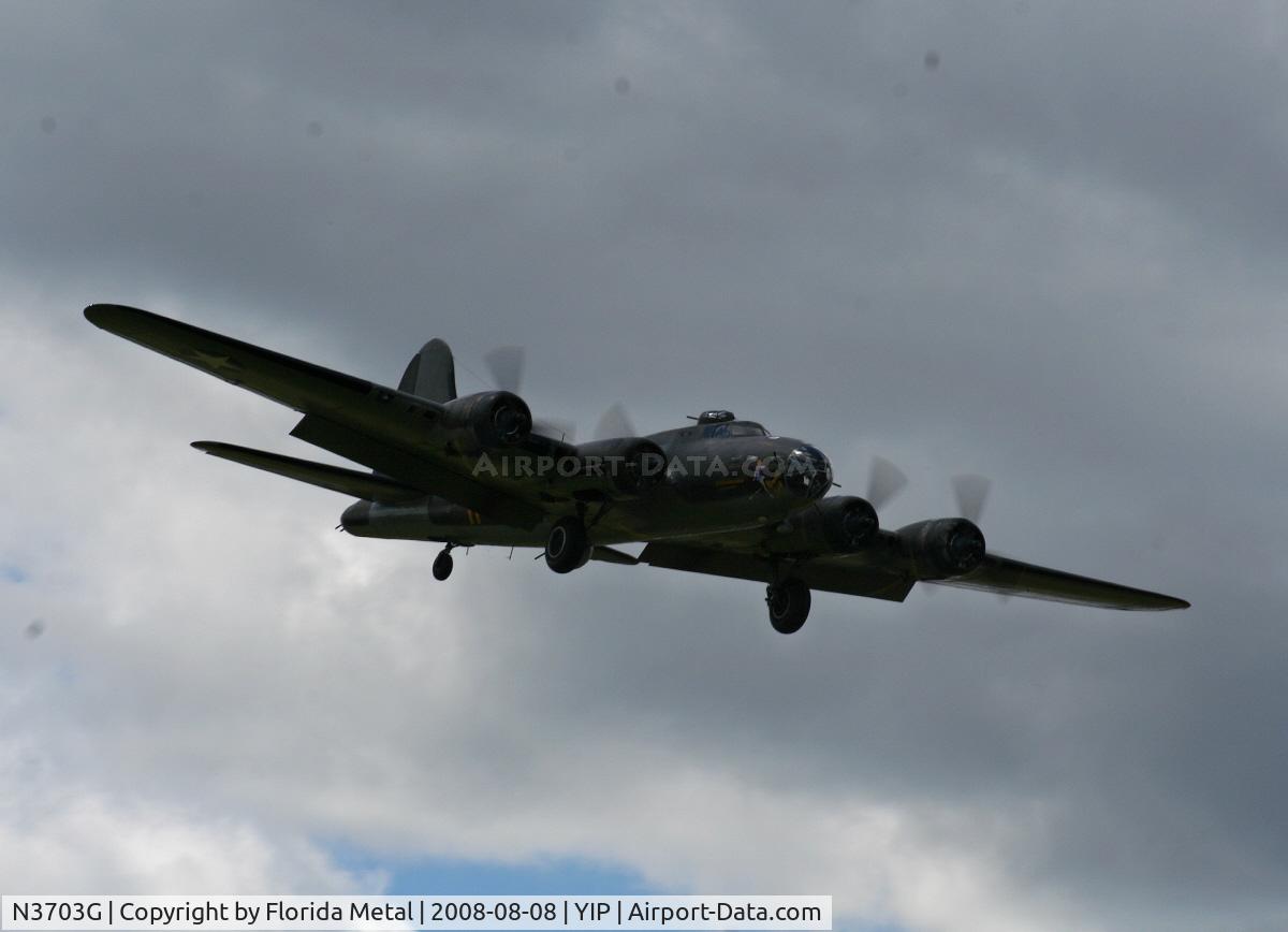 N3703G, 1945 Boeing B-17G Flying Fortress C/N 44-83546-A, B-17 Memphis Belle