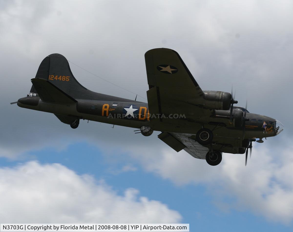 N3703G, 1945 Boeing B-17G Flying Fortress C/N 44-83546-A, B-17 Memphis Belle