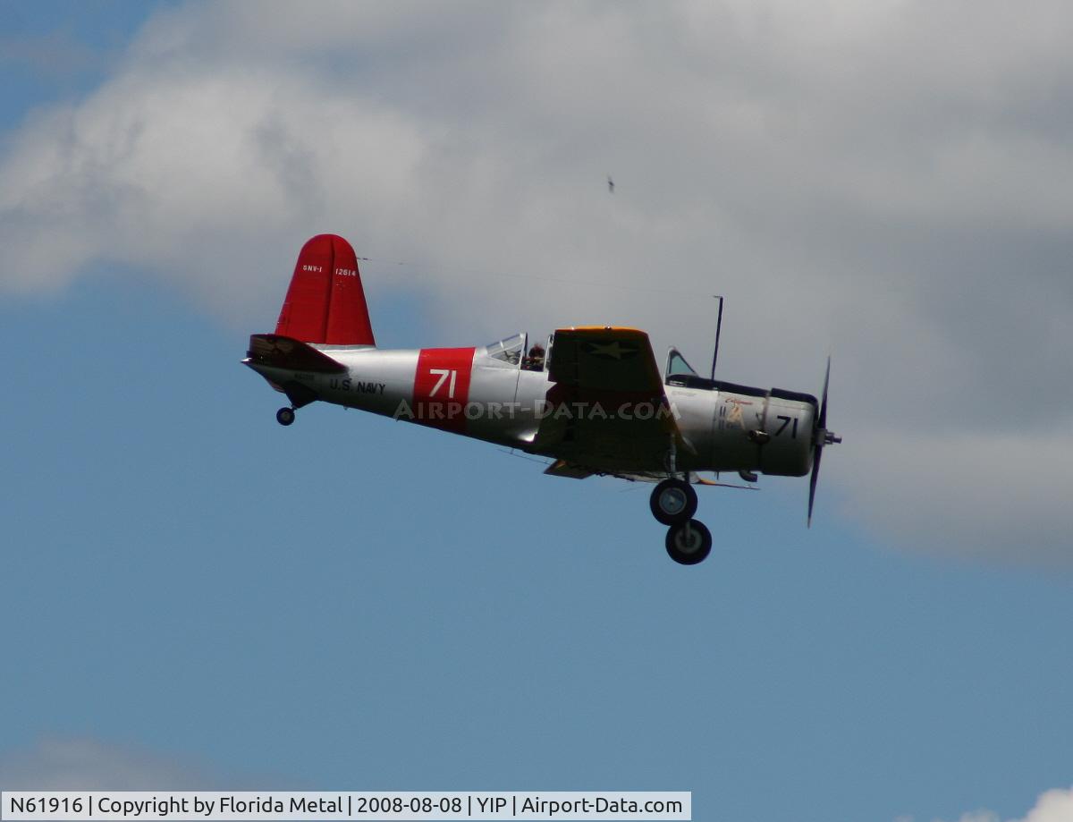 N61916, 1942 Vultee SNV-1 (BT-13A) Valiant C/N 7041, Vultee