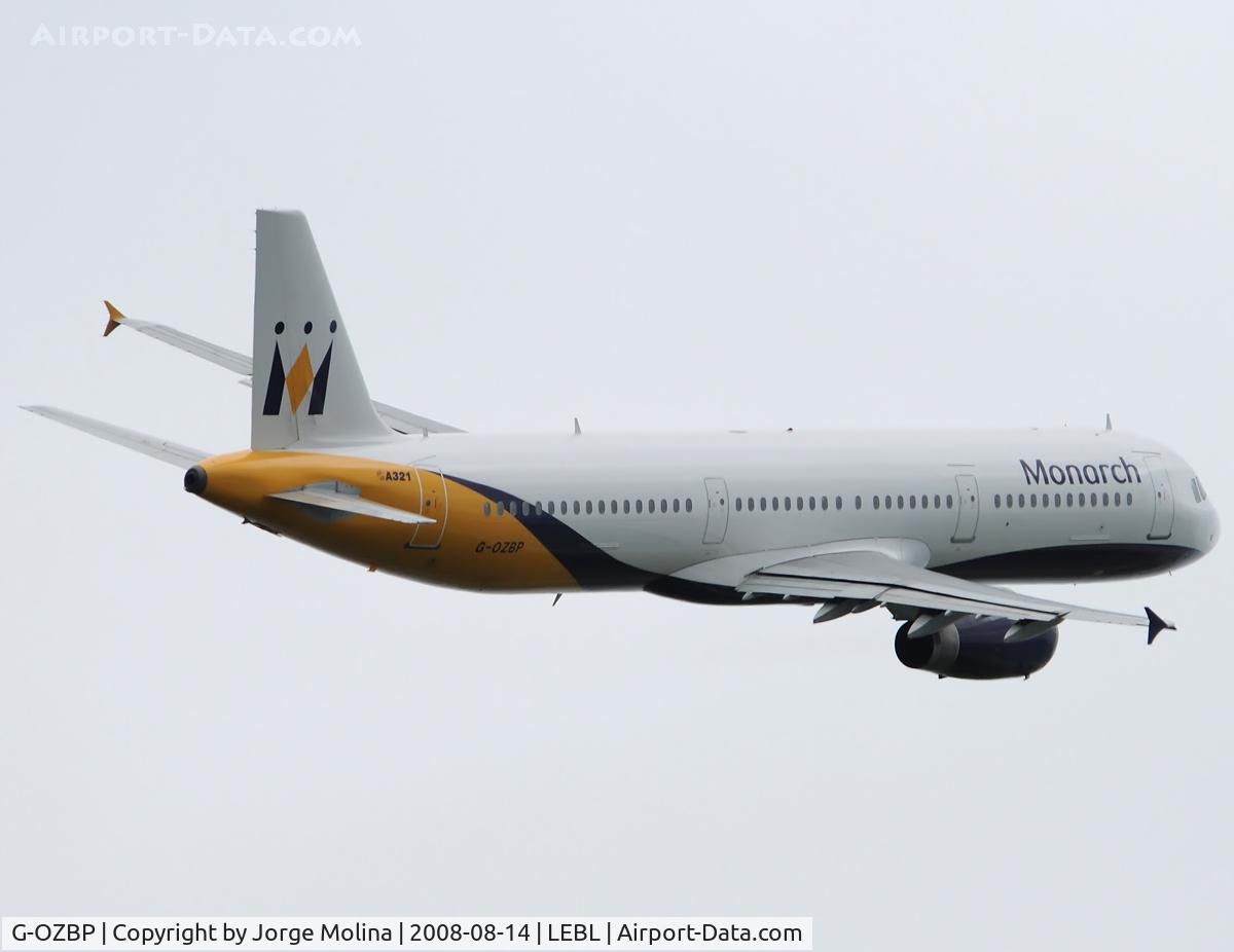 G-OZBP, 2001 Airbus A321-231 C/N 1433, Banking after take off RWY 07R.