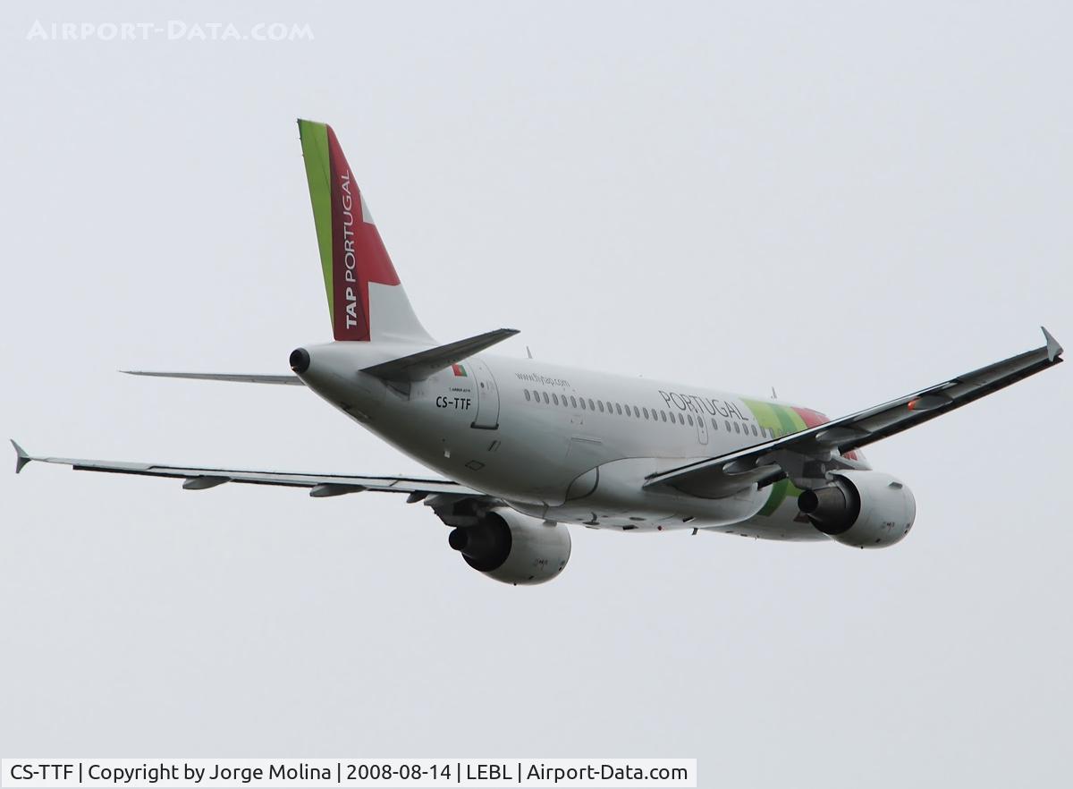 CS-TTF, 1998 Airbus A319-111 C/N 837, 