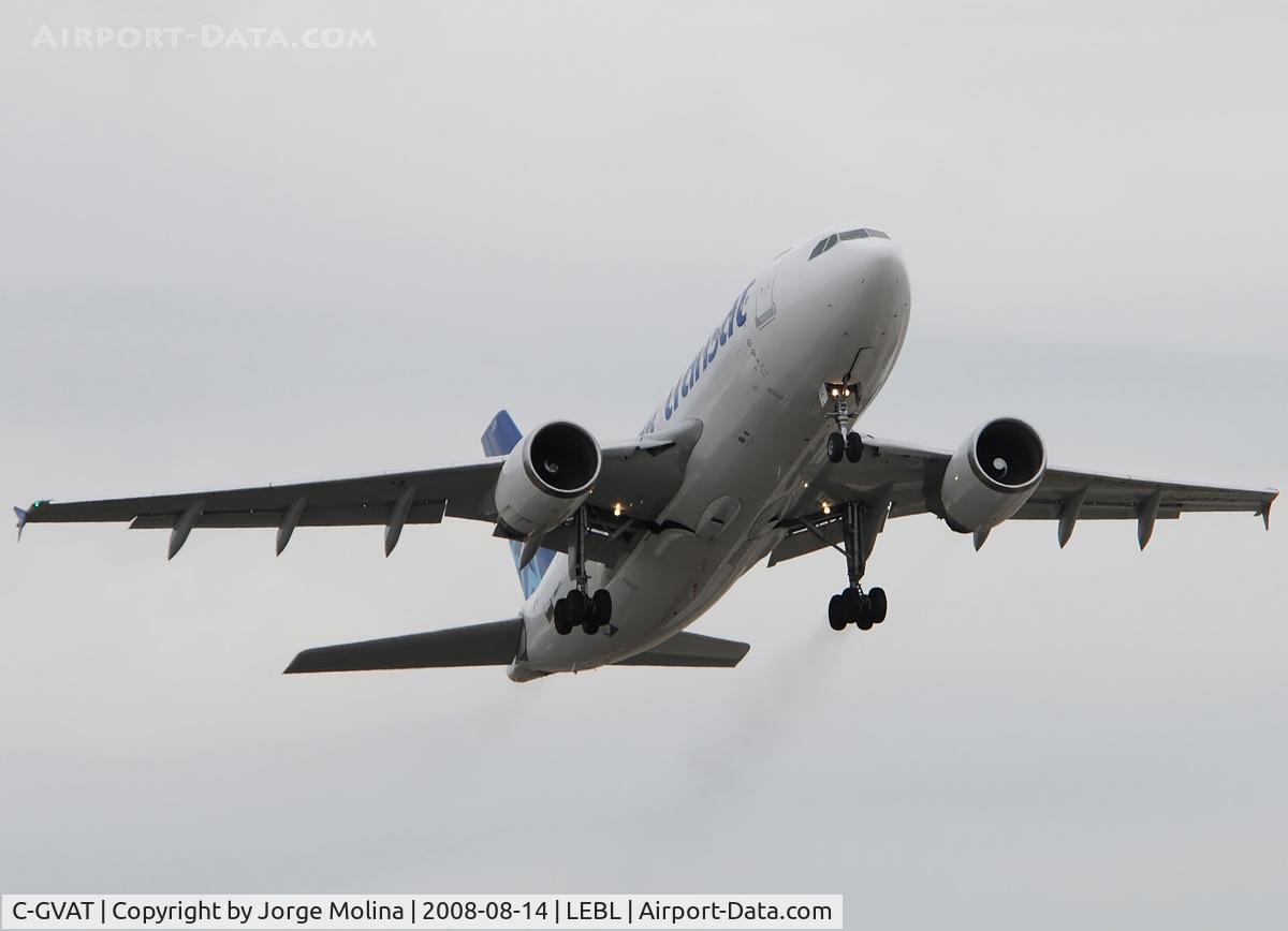 C-GVAT, 1988 Airbus A310-304 C/N 485, Taking off RWY 07R.