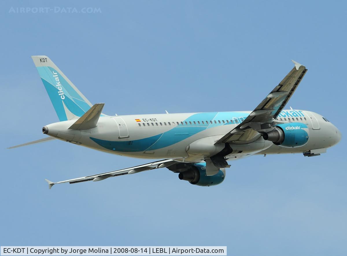 EC-KDT, 2007 Airbus A320-216 C/N 3145, On leased of Iberia.