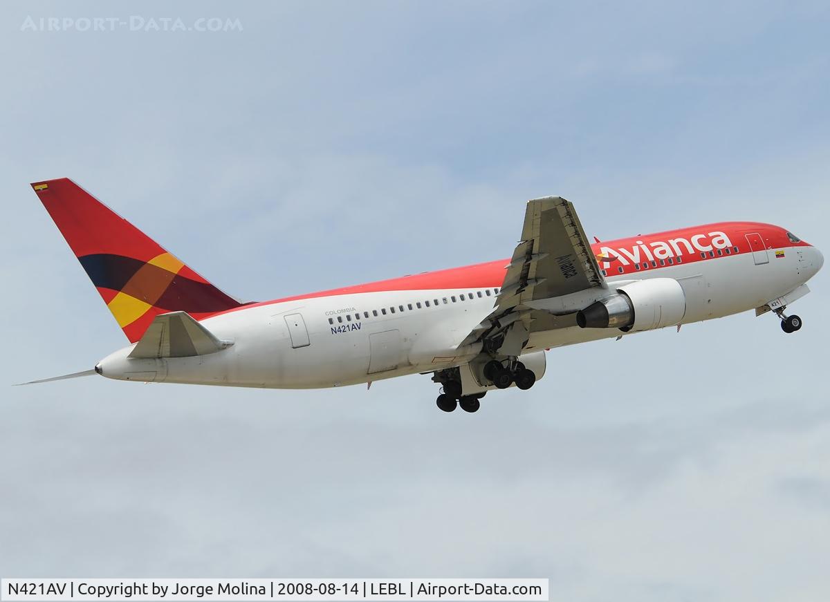 N421AV, 1999 Boeing 767-200/ER C/N 25421, 