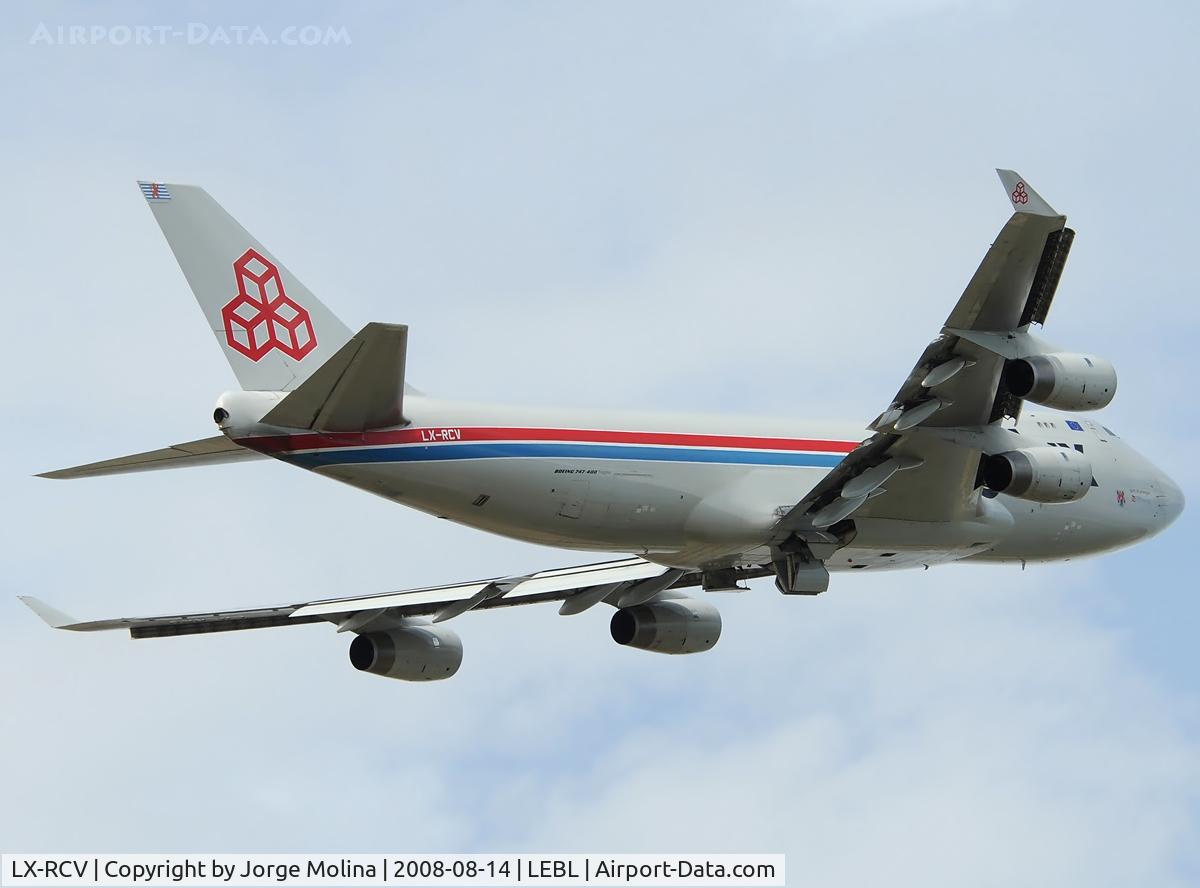 LX-RCV, 1999 Boeing 747-4R7F C/N 30400, 