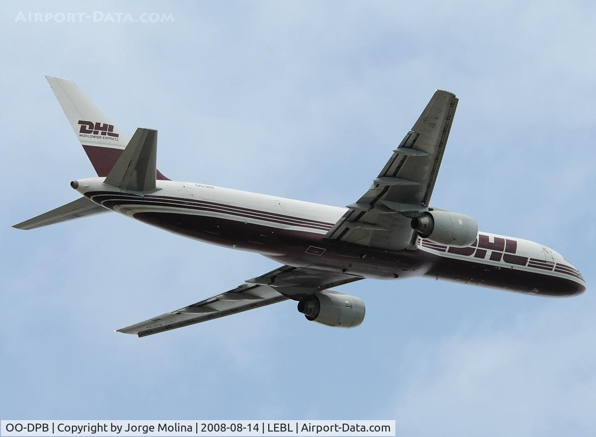 OO-DPB, 1984 Boeing 757-236/SF C/N 22183, Operated by Ibertrans.