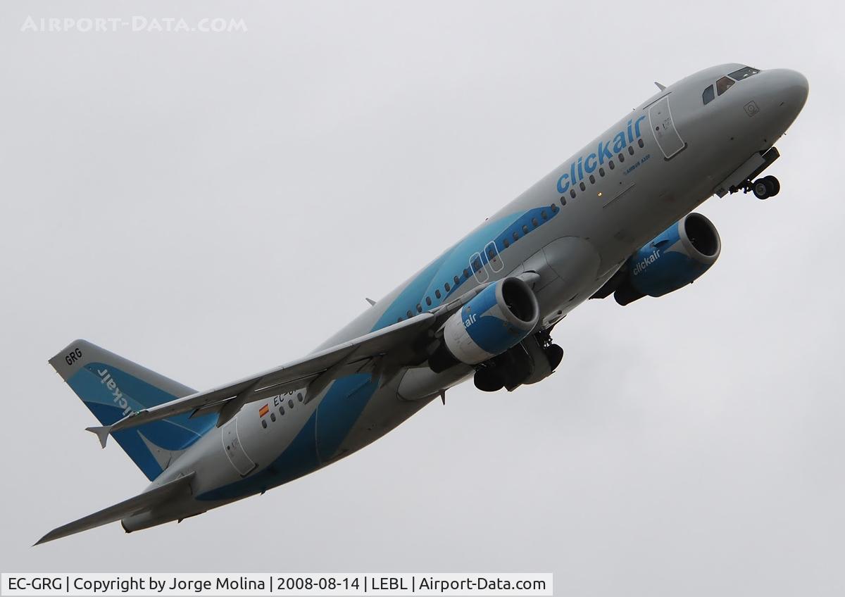 EC-GRG, 1990 Airbus A320-211 C/N 143, Amazinf take off..!