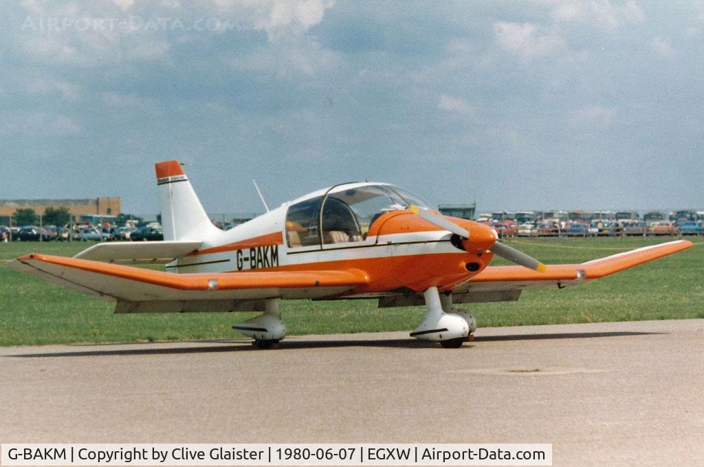 G-BAKM, 1972 Robin DR-400-140 Major C/N 755, Photo taken at RAF Waddington Open Day