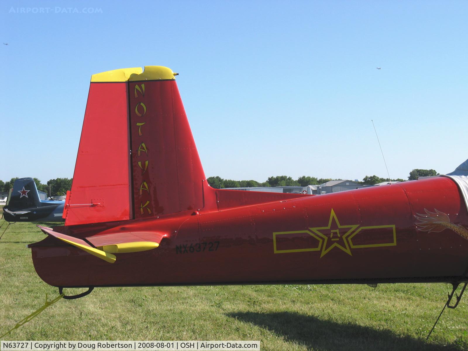 N63727, 1977 Nanchang CJ-6A C/N 1832035, 1977 Nanchang China CJ-6A as NX63727 'NOTAYAK', Huosai 6A 9 cylinder radial 285 Hp