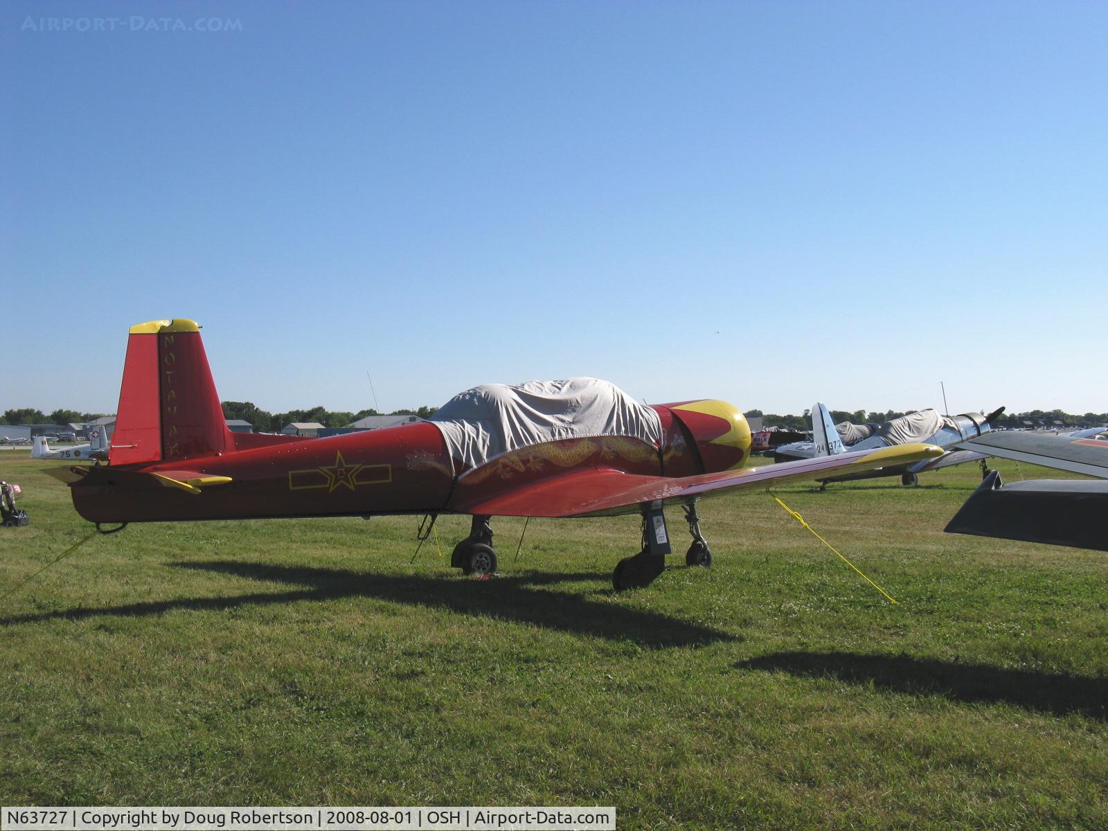 N63727, 1977 Nanchang CJ-6A C/N 1832035, 1977 Nanchang China CJ-6A as NX63727, Huosai 6A 9 cylinder radial 285 Hp
