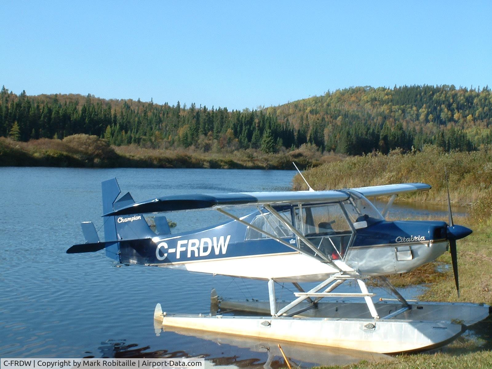 C-FRDW, 1946 Champion 7AC C/N 7AC-3169, Riviere metabetchouane