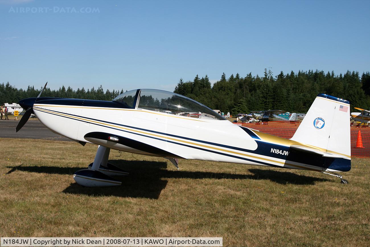 N184JW, 2001 Vans RV-8 C/N 80183, Arlington fly in