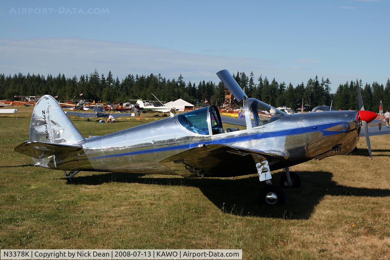 N3378K, 1946 Globe GC-1B Swift C/N 1371, Arlington fly in