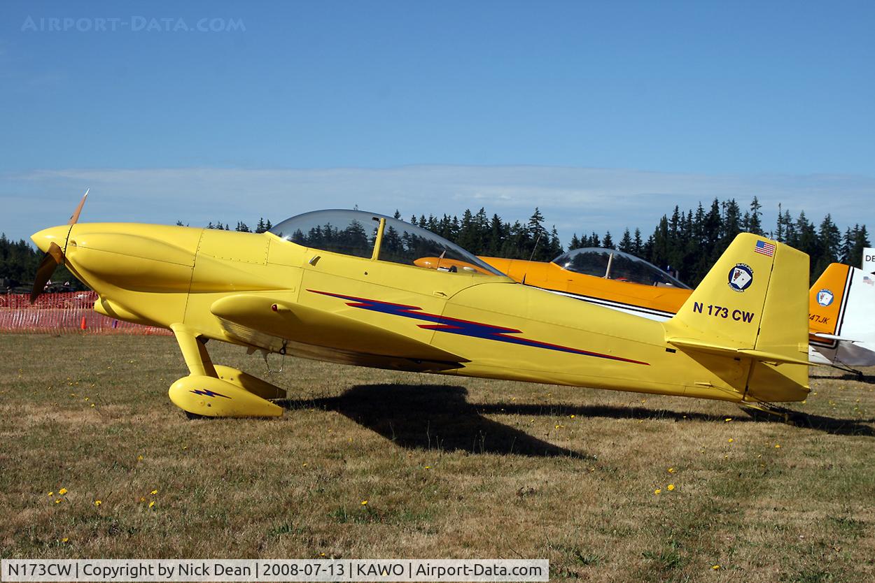 N173CW, 1997 Vans RV-4 C/N 95-1736, Arlington fly in