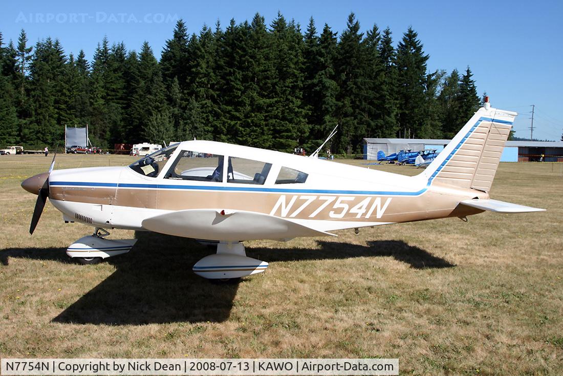 N7754N, 1968 Piper PA-28-180 C/N 28-5201, Arlington fly in