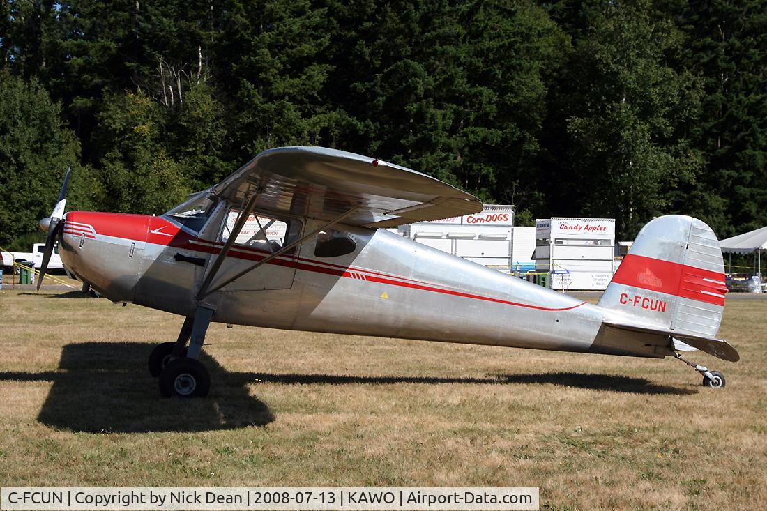 C-FCUN, 1947 Cessna 140 C/N 12394, Arlington fly in