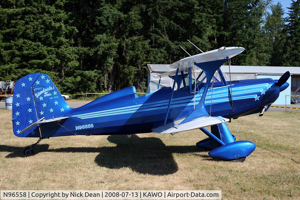 N96558, 2007 Stolp SA-300 Starduster Too C/N 2454, Arlington fly in